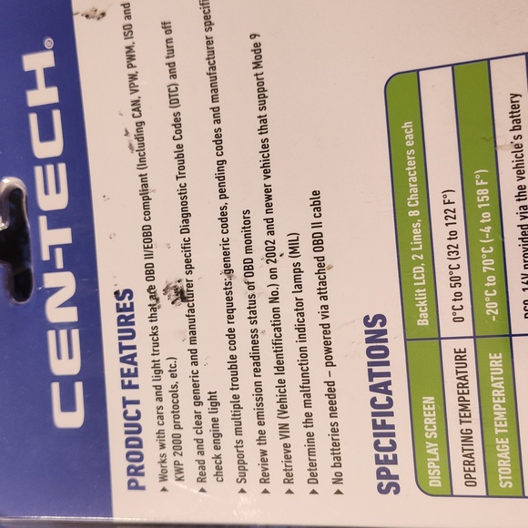 OBD ll andCar code reader - Picture 2 of 2